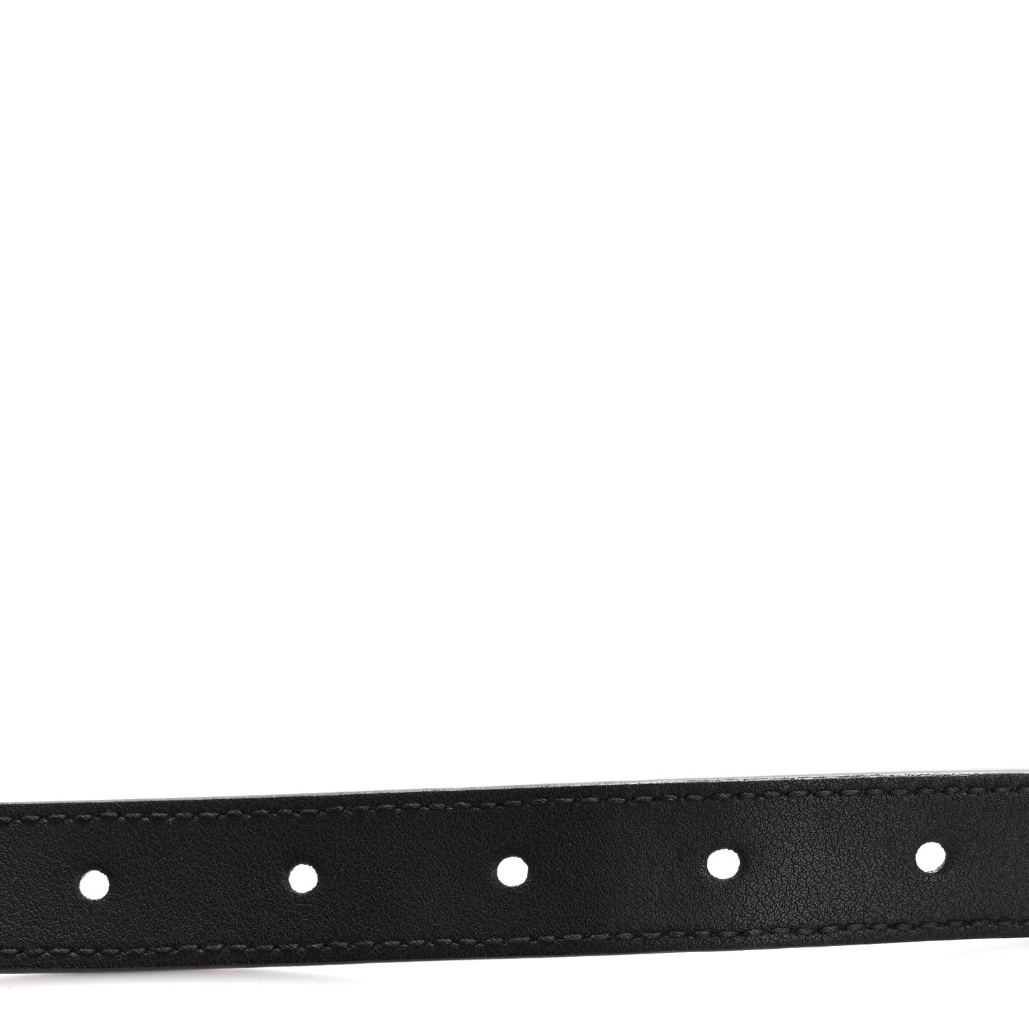 Gucci Calfskin Double G 20mm Belt 75 30 Black 4 of 6