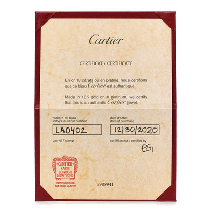 Cartier 18K Yellow Gold 5.5mm LOVE Ring 53 6.25 5 of 6