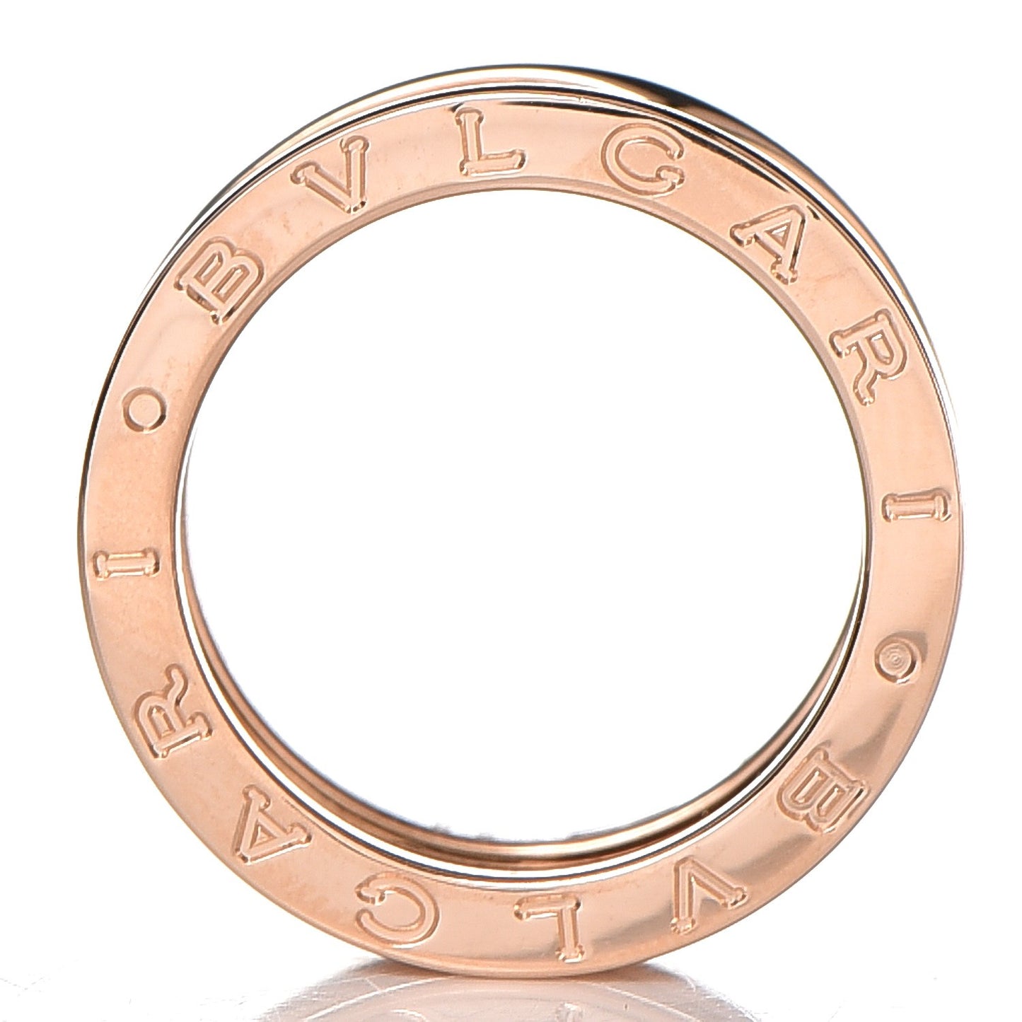 18K Rose Gold B.Zero1 3 Band Ring 52 6