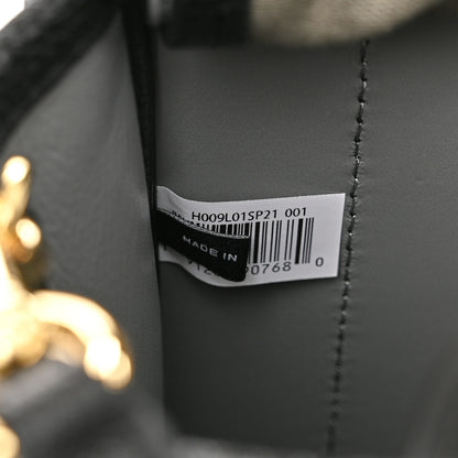 Marc Jacobs Grained Calfskin Small The Tote Bag Black 8 of 11