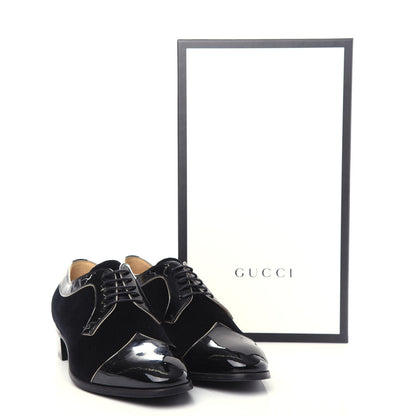Gucci Velvet Mens Réveille L'Amour Loafers 10 Black 11 of 11