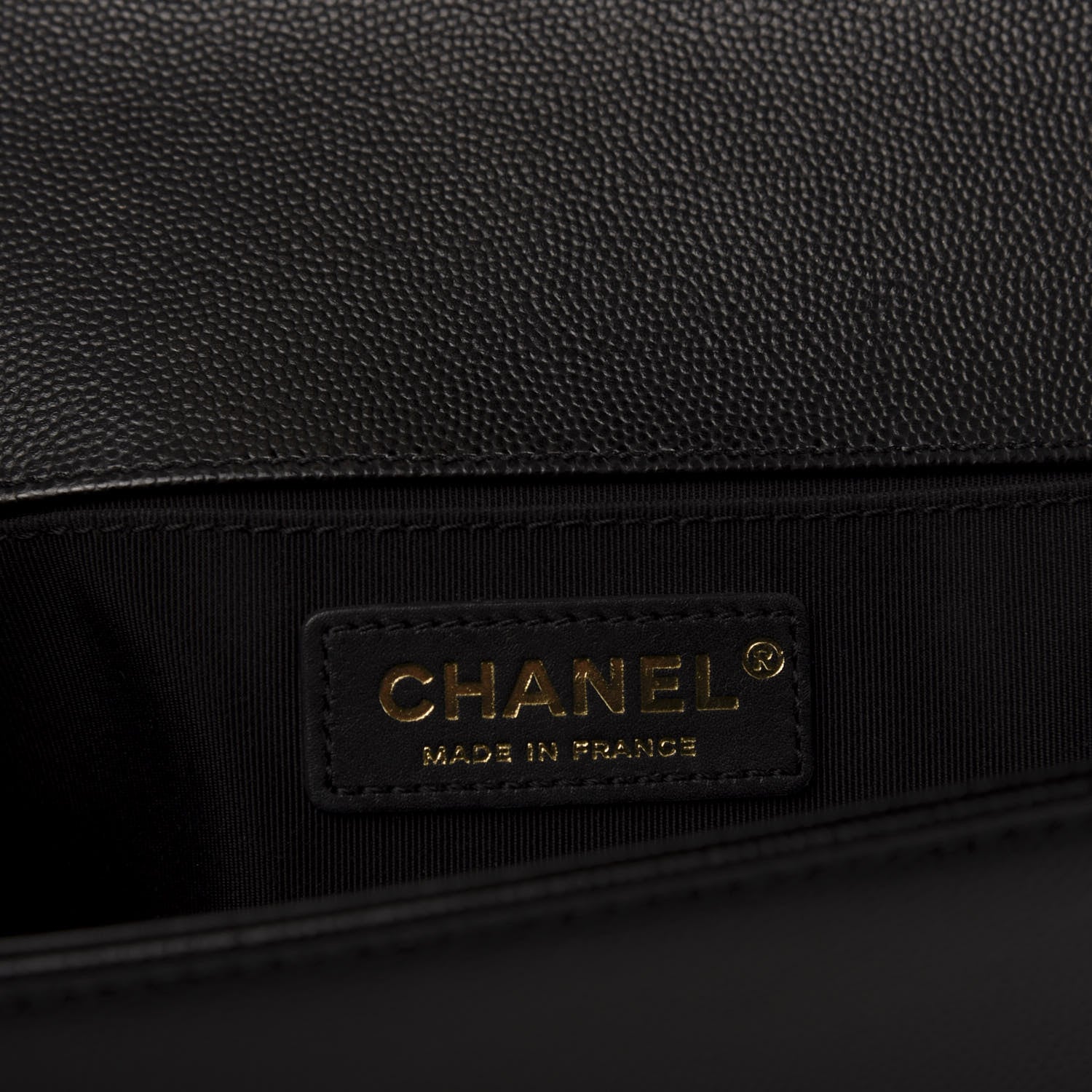 Chanel Caviar Quilted Medium Boy Flap Black 8 of 11