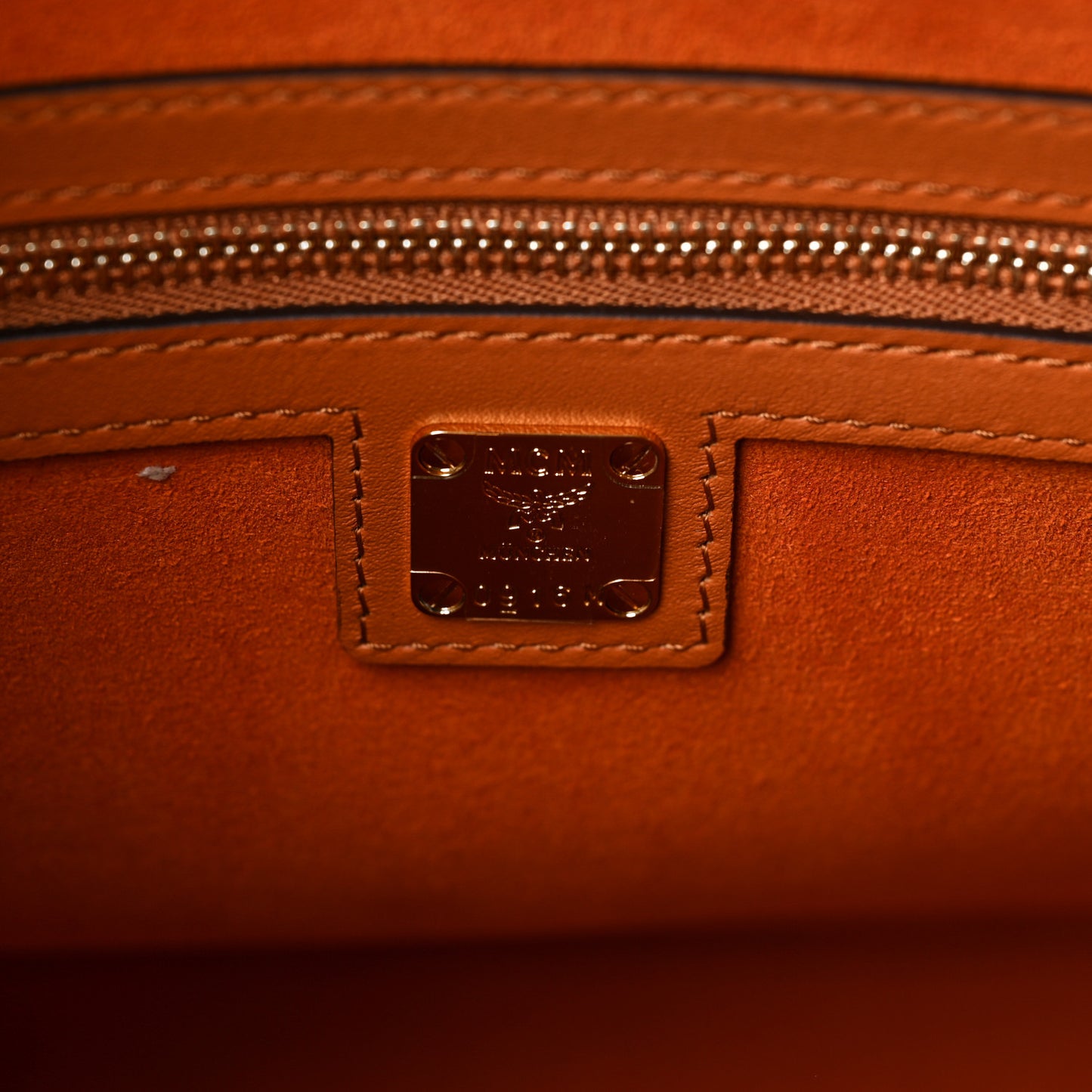 Visetos Large Munchen Tote Cognac