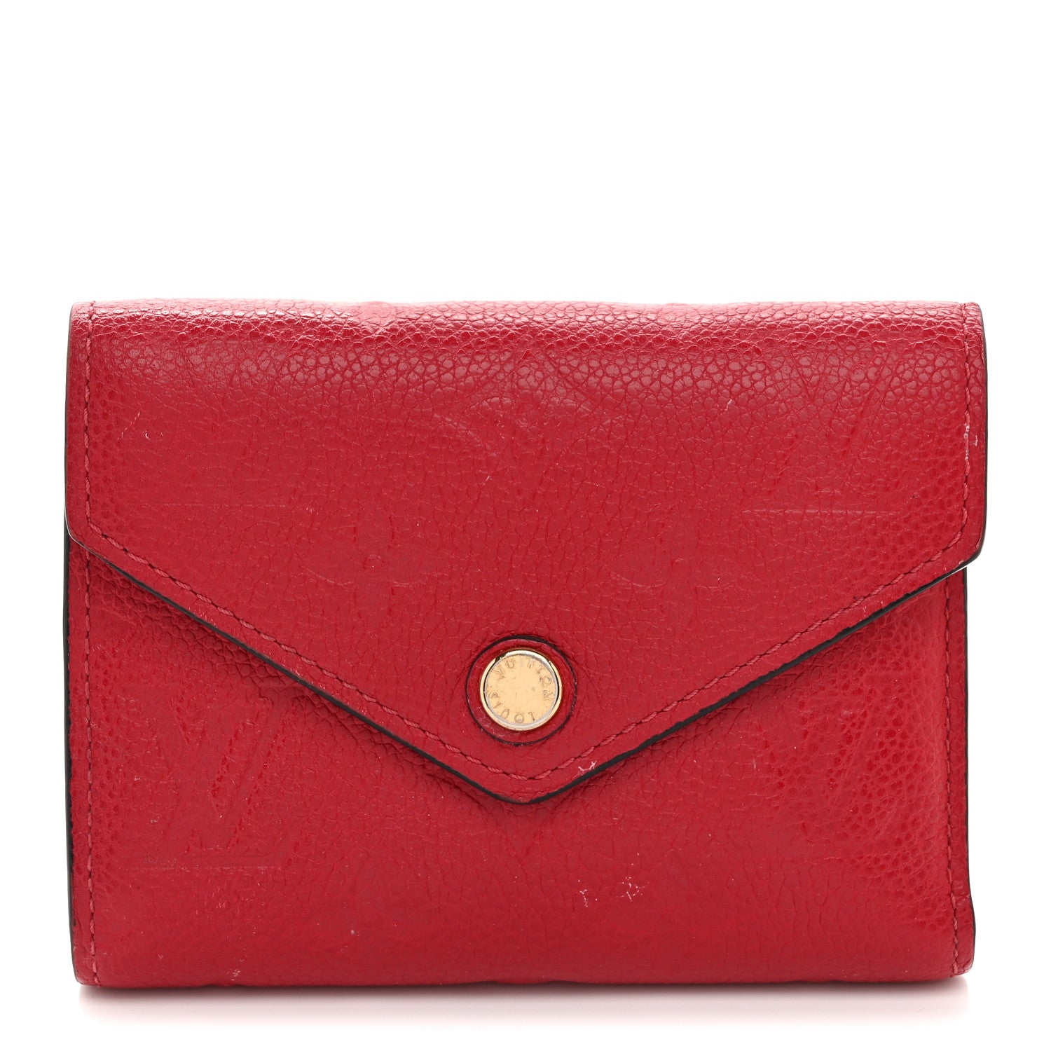 Louis Vuitton Empreinte Victorine Wallet Scarlet 1 of 8