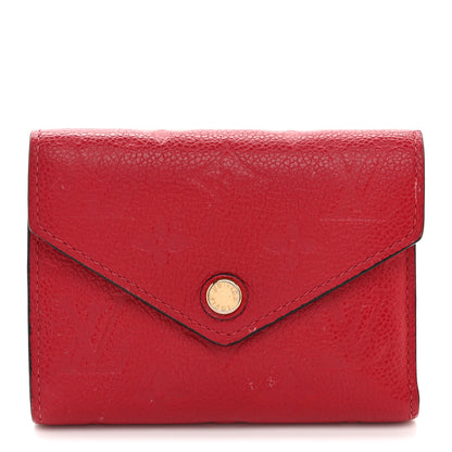 Louis Vuitton Empreinte Victorine Wallet Scarlet 1 of 8