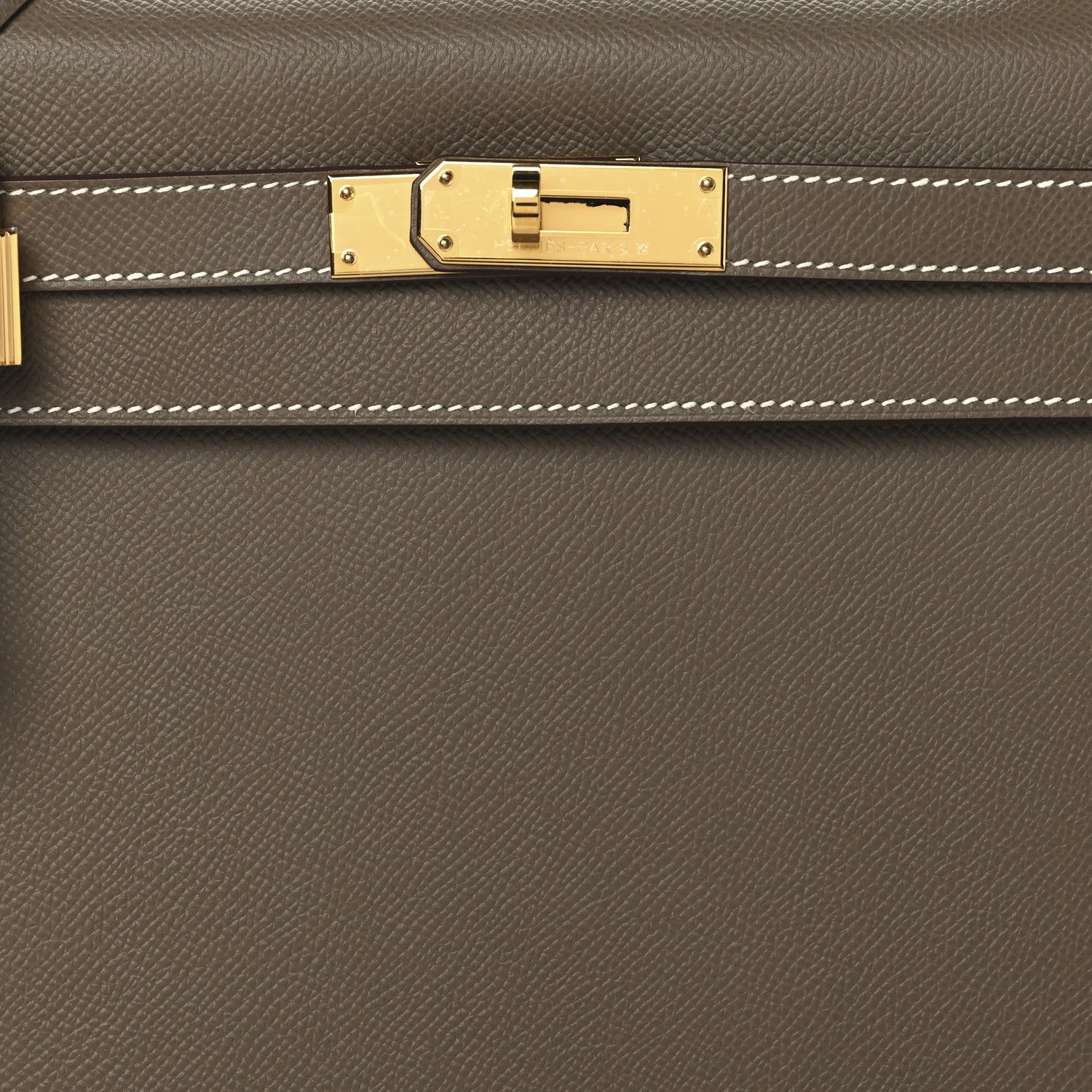 Hermes Epsom Kelly Sellier 32 Etoupe 8 of 13