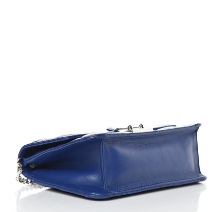 Christian Dior Lambskin Cannage Miss Dior Promenade Pouch Blue 4 of 9