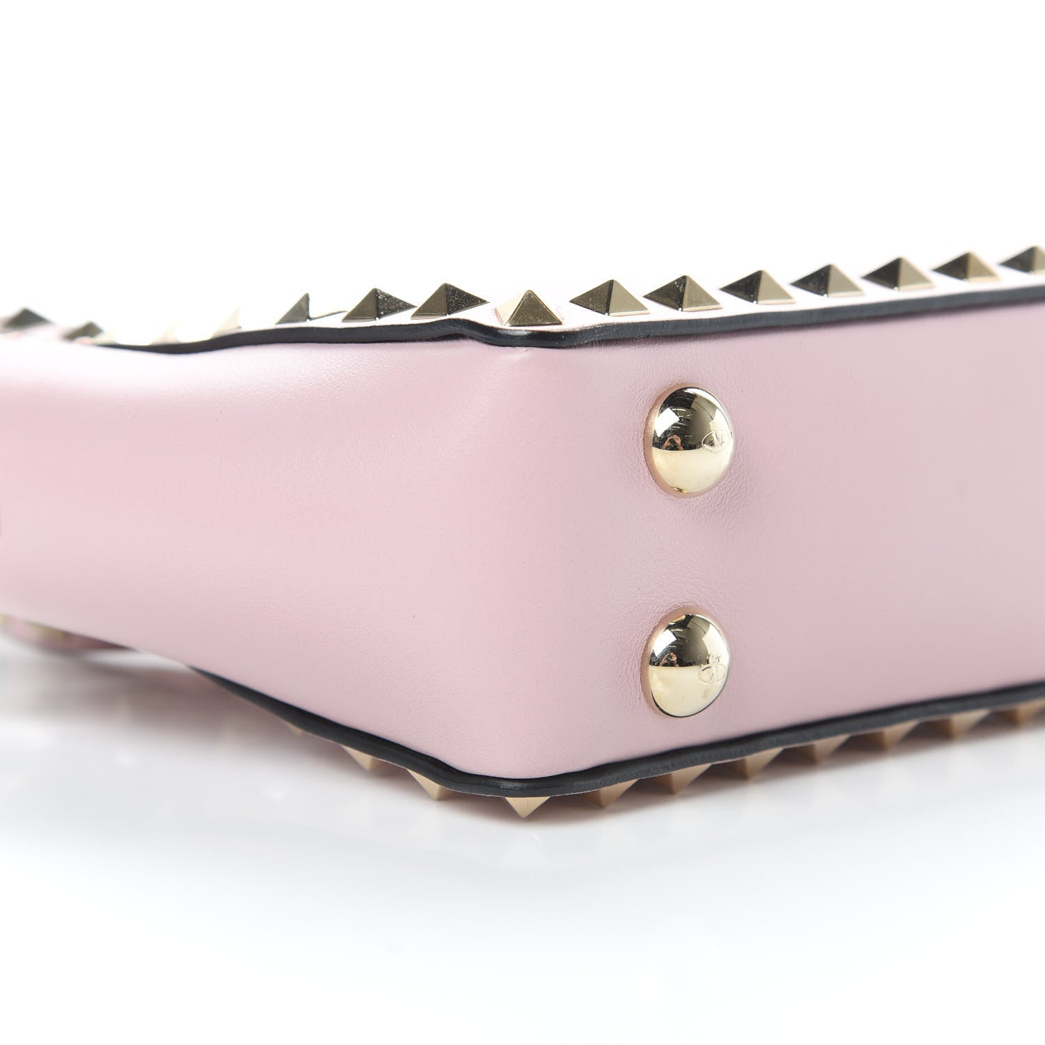 Valentino Garavani Vitello Micro Rockstud Tote Cipria 10 of 14