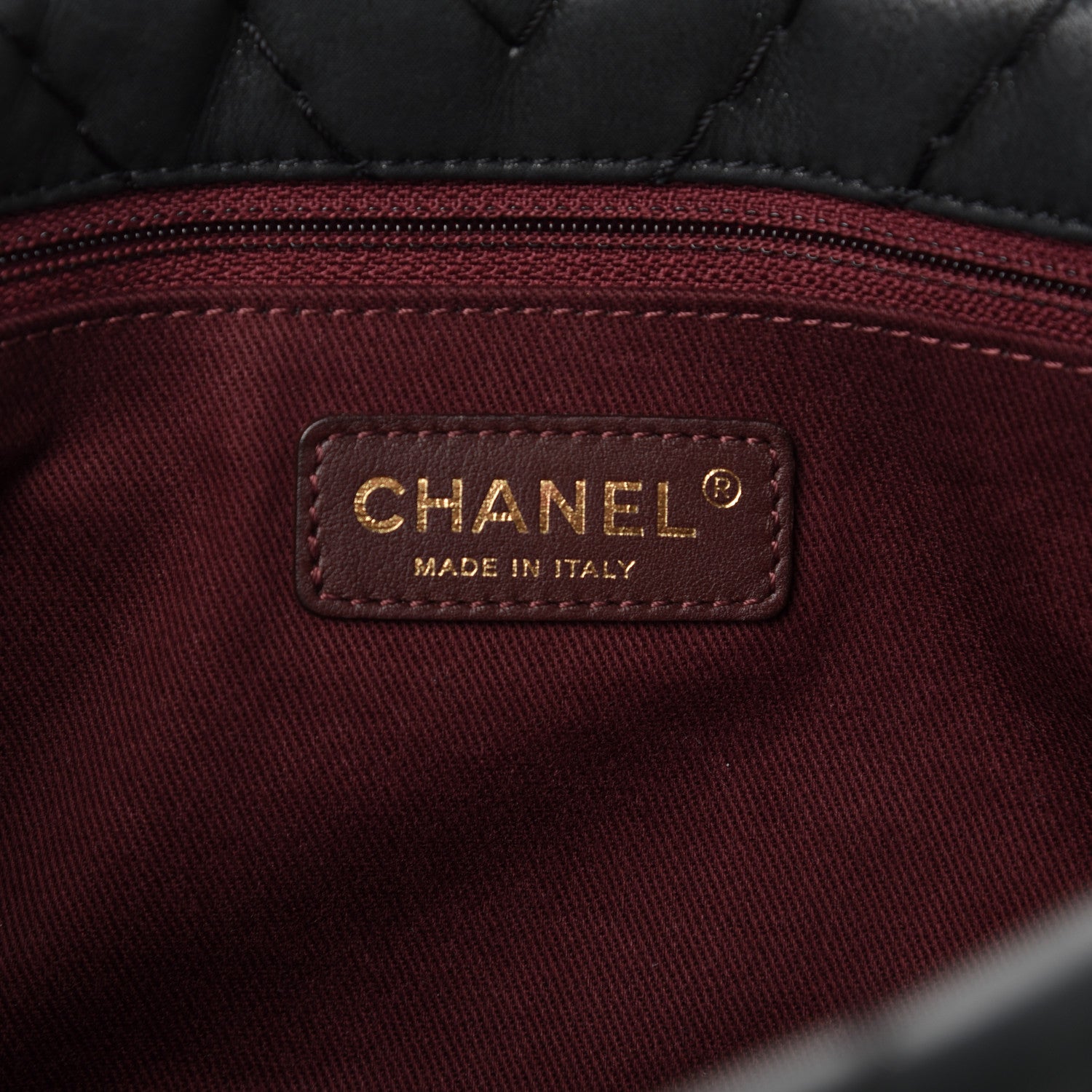 Chanel Iridescent Calfskin Surpique Chevron Large Flap Black 8 of 10