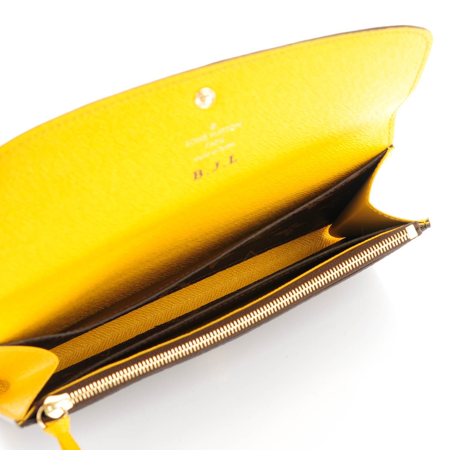 Louis Vuitton Monogram Emilie Wallet Mimosa 5 of 7