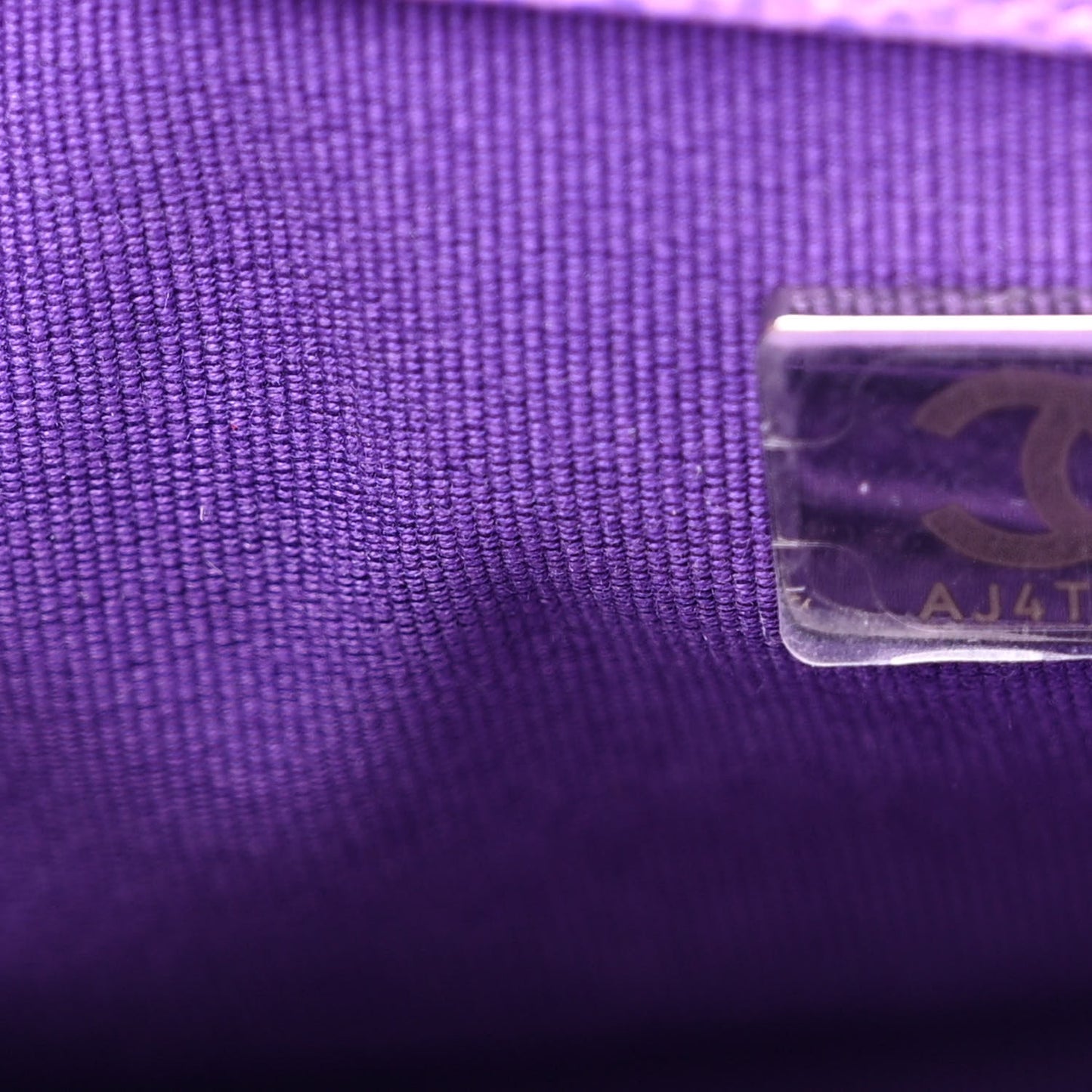 Shaded Caviar Quilted My Everything Small Flap Purple Light Purple