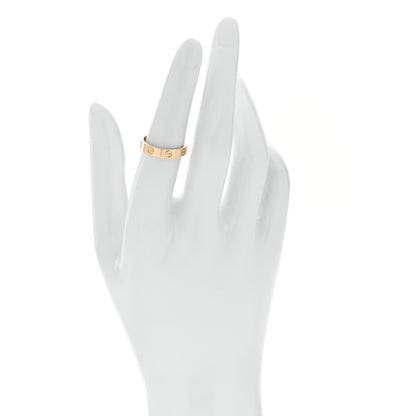 Cartier 18K Yellow Gold 3.5mm LOVE Wedding Band Ring 52 6 2 of 5