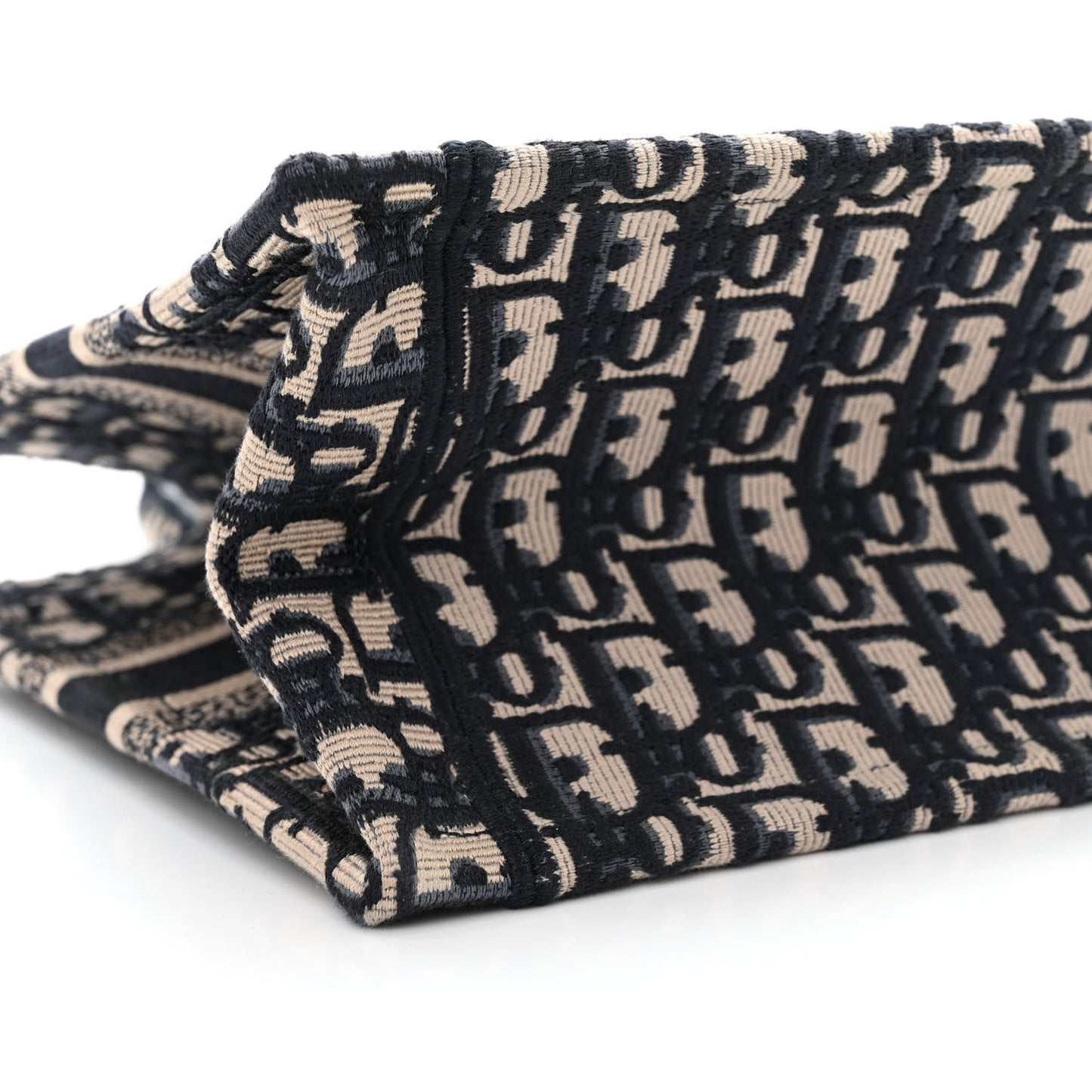 Oblique Small Book Tote Blue Multicolor