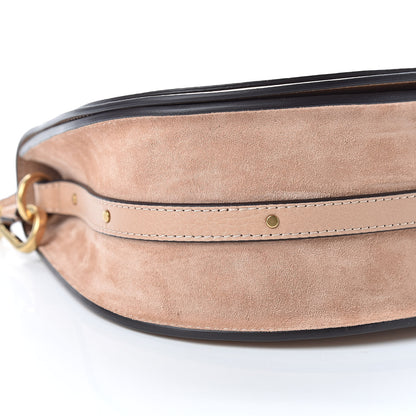 Chloe Calfskin Suede Medium Nile Bracelet Bag Biscotti Beige 9 of 12