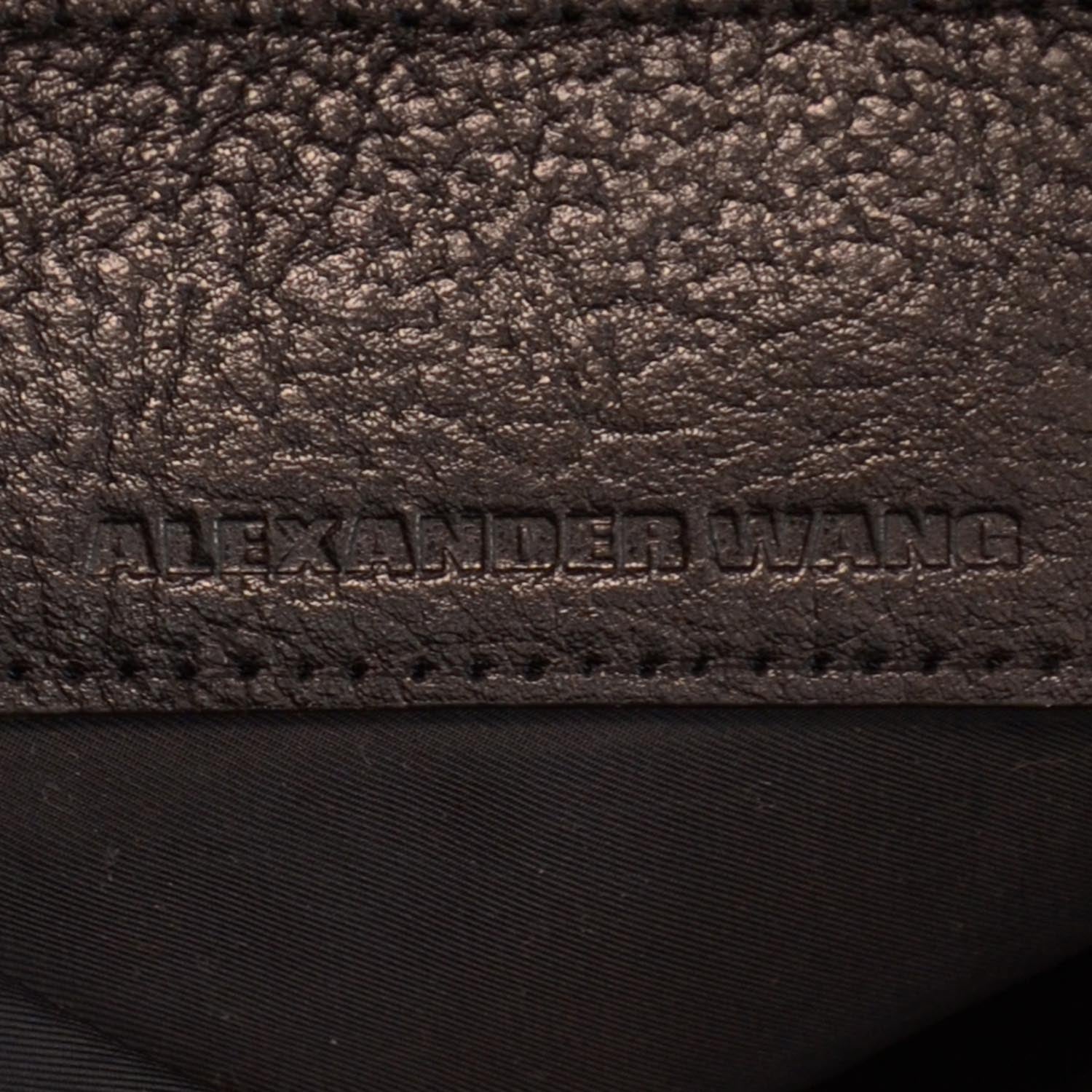 Alexander Wang Leather Large Emilie Black 5 of 6