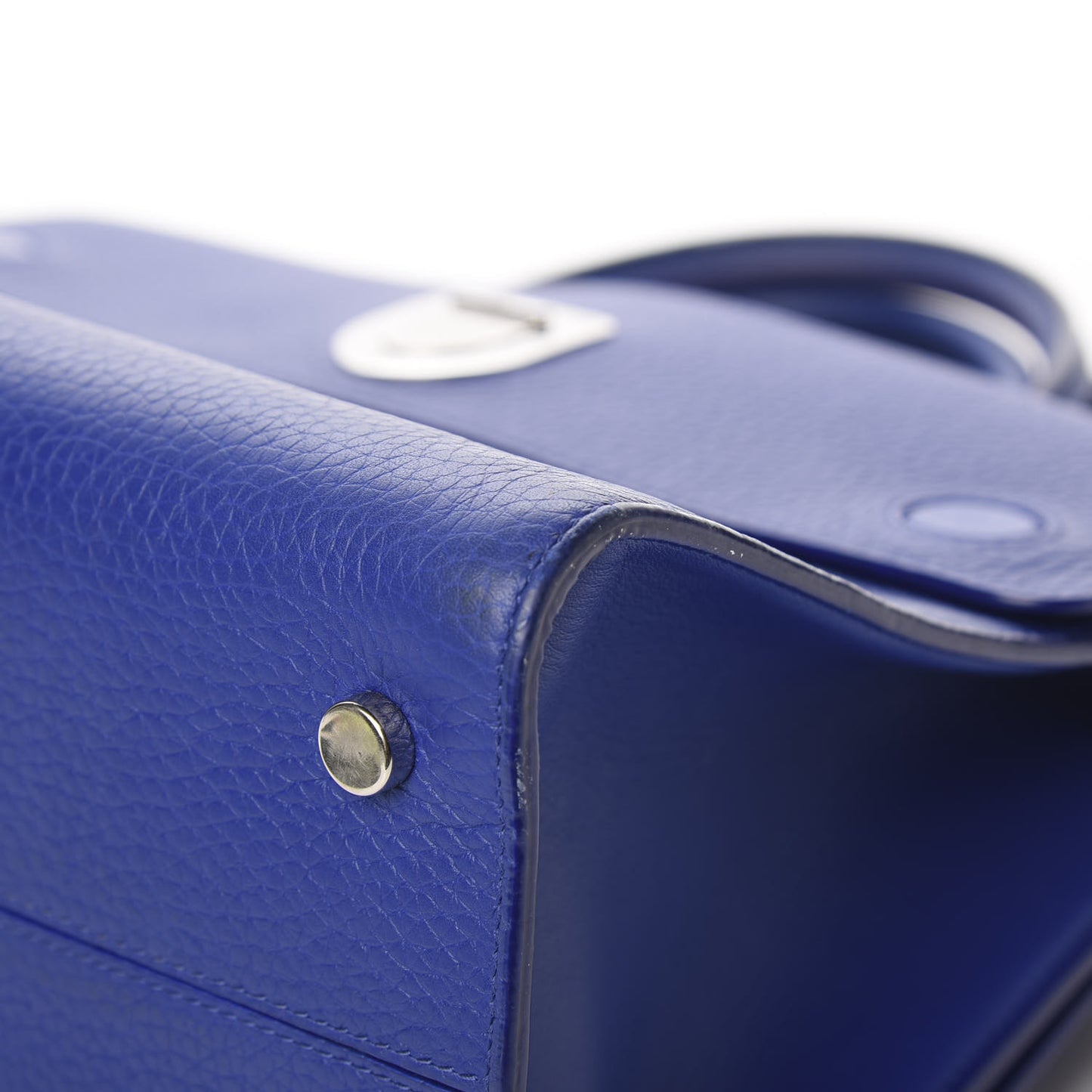 Bullcalf Medium Diorever Flap Yves Klein Blue