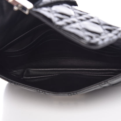 Christian Dior Patent Cannage New Lock Pouch Black 5 of 8