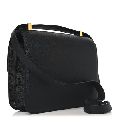 Hermes Epsom Horseshoe Constance 24 Black 3 of 10