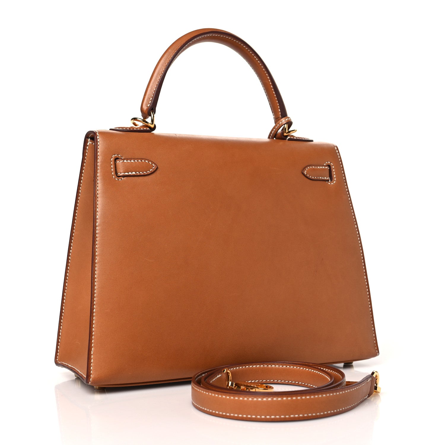 Hermes Barenia Kelly Sellier 25 Fauve 3 of 11