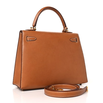 Hermes Barenia Kelly Sellier 25 Fauve 3 of 11