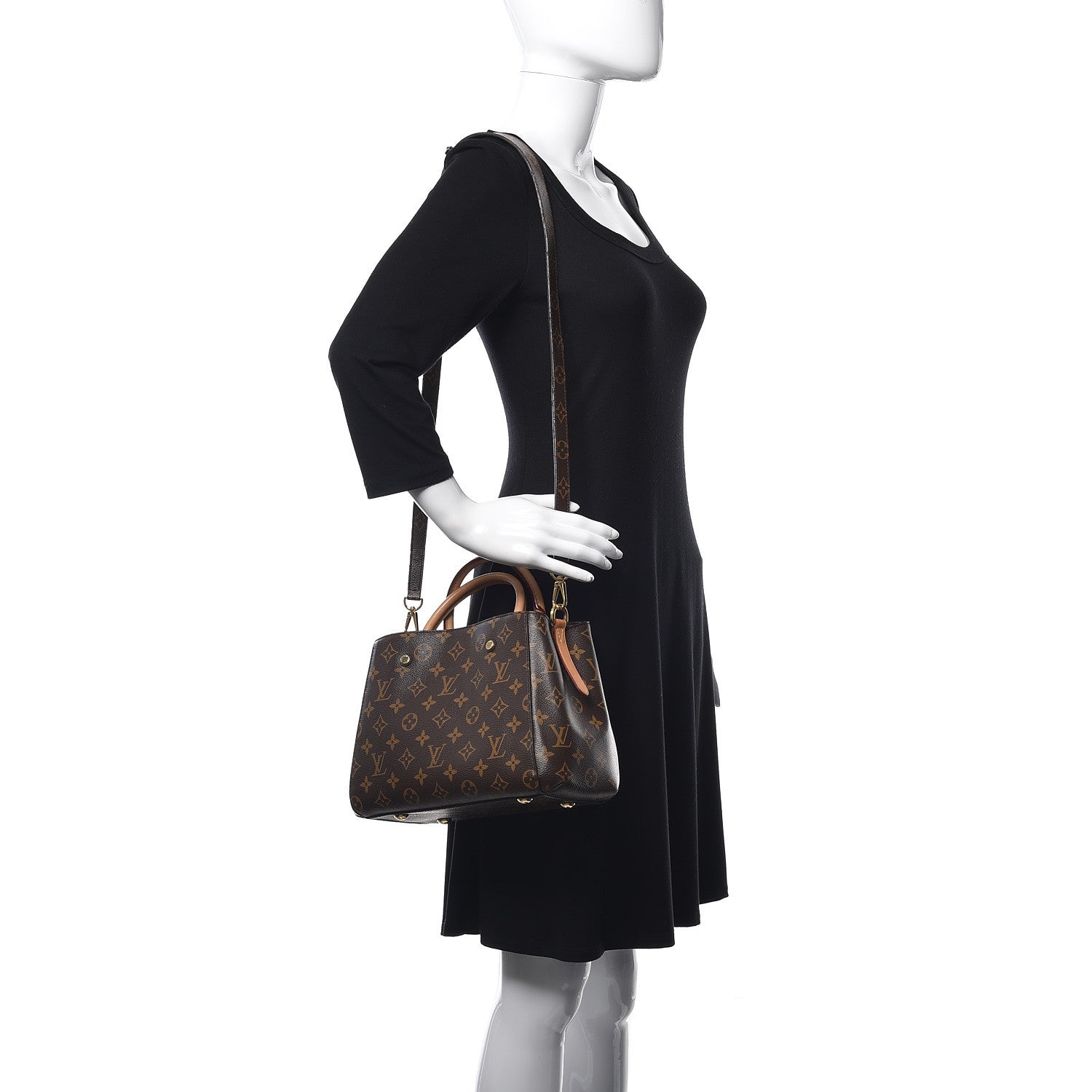 Louis Vuitton Monogram Montaigne BB 2 of 18