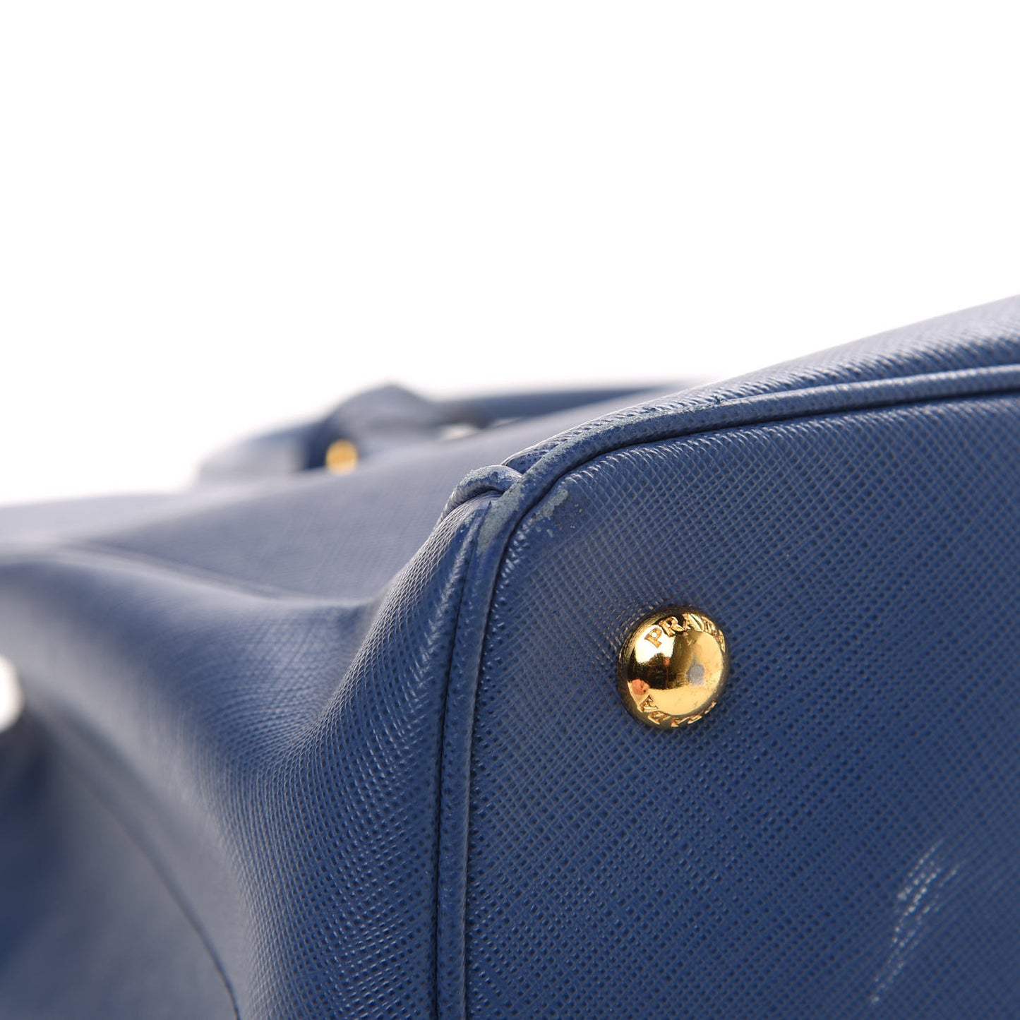 Saffiano Lux Medium Tote Bluette