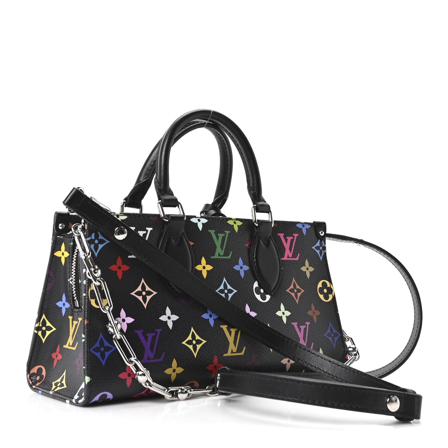 Louis Vuitton LV X TM Monogram Multicolor OnTheGo East West Black