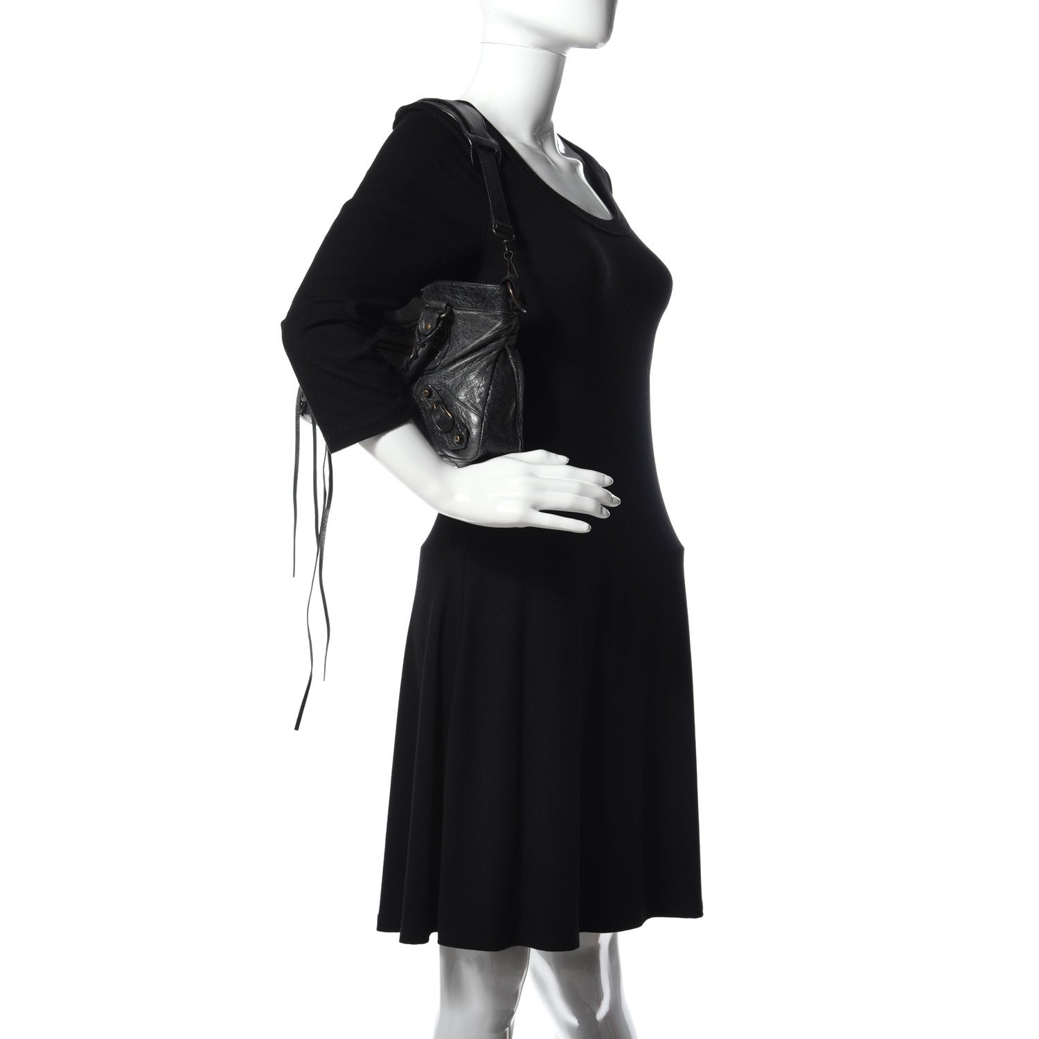Balenciaga Agneau Classic Hardware First Anthracite 2 of 9