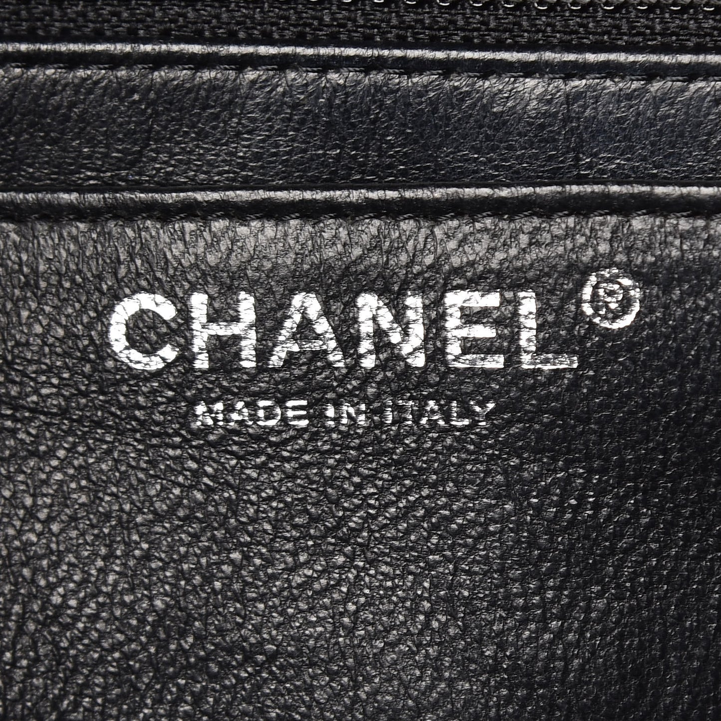 Patent Quilted Maxi Single Flap Black