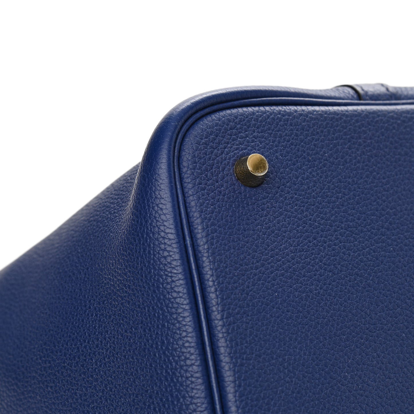 Taurillon Clemence Picotin Lock 22 MM Bleu Saphir