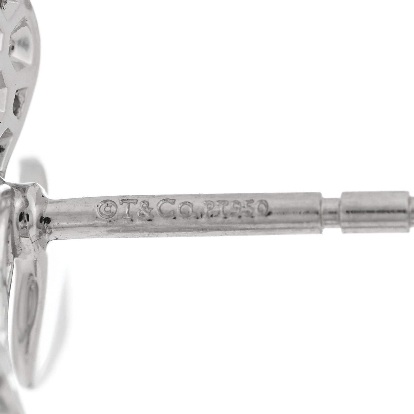 Platinum Diamond Paper Flowers Earrings