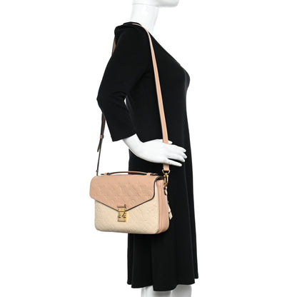 Louis Vuitton Empreinte Pochette Metis Beige Rose Creme 2 of 18