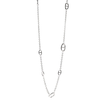 Hermes Sterling Silver Farandole Necklace 120 1 of 6