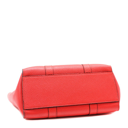 Mulberry Classic Grain Small Bayswater Satchel Scarlet Red 4 of 9
