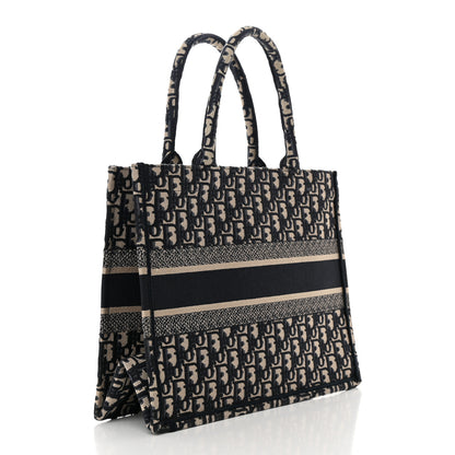 Christian Dior Oblique Medium Book Tote Blue Multicolor 3 of 13