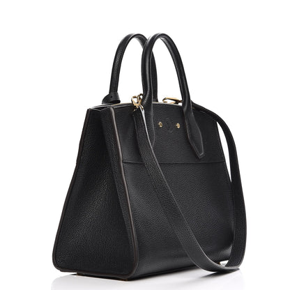 Louis Vuitton Taurillon City Steamer PM Black 4 of 9
