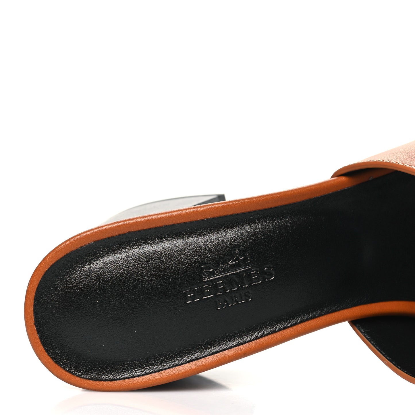 Calfskin Helia 60 Sandals 38.5 Gold