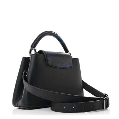 Louis Vuitton Taurillon Karung Capucines BB Black Cosmic 3 of 10