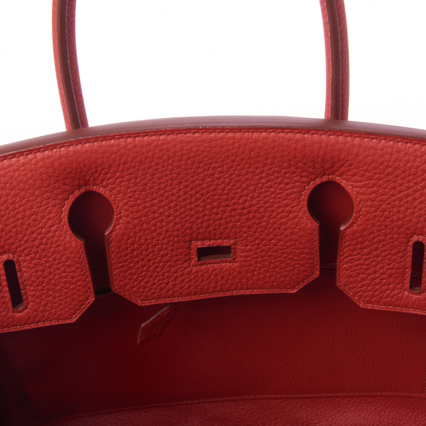 Togo Birkin 30 Rouge Casaque