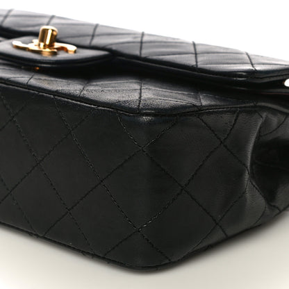 Chanel Lambskin Quilted Small Double Flap Black 6 of 26