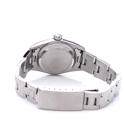 Rolex Stainless Steel 24mm Oyster Perpetual Watch Pink 76080 4 of 5