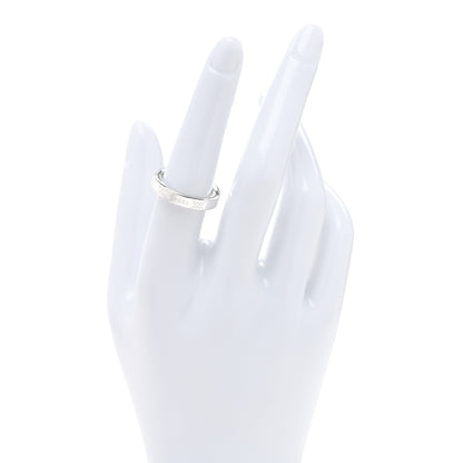 Gucci Sterling Silver GG Band Ring 55 7.25 2 of 4