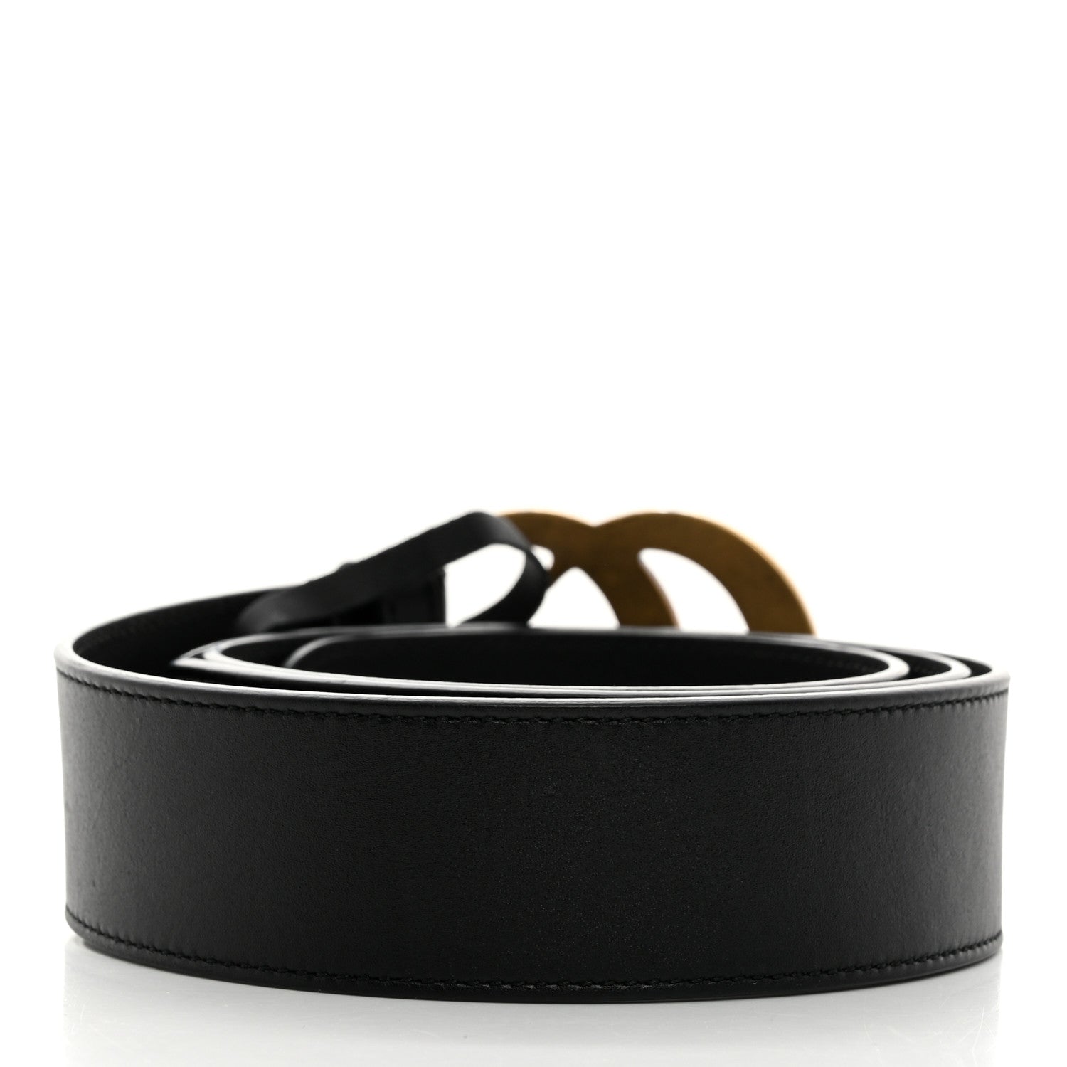 Gucci Calfskin Double G 40mm Belt 100 40 Black 2 of 6