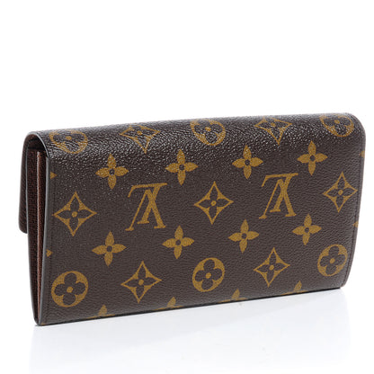 Louis Vuitton Monogram Sarah Wallet 3 of 9