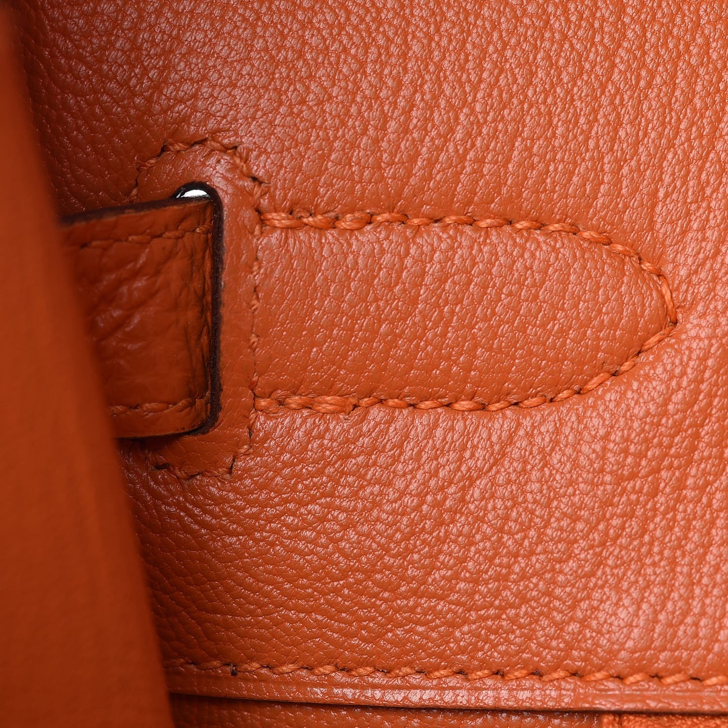 Togo Birkin 35 Orange