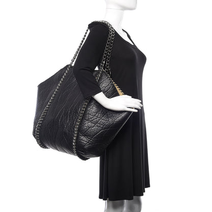 Christian Dior Lambskin Cannage Large Lady Dior Black 2 of 10