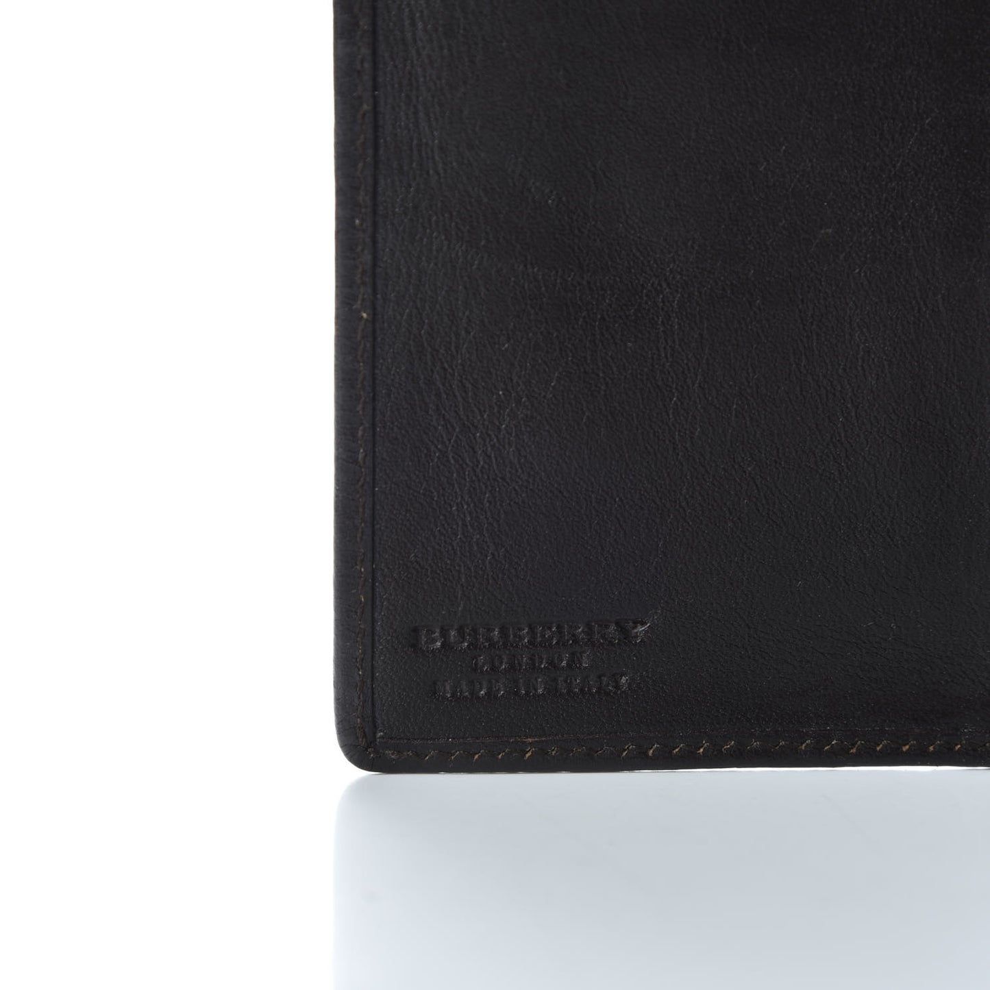 House Check Continental Wallet Chocolate