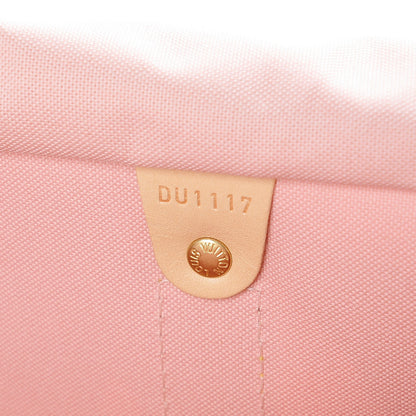 Louis Vuitton Damier Azur Tahitienne Keepall Bandouliere 50 Rose Ballerine 7 of 7