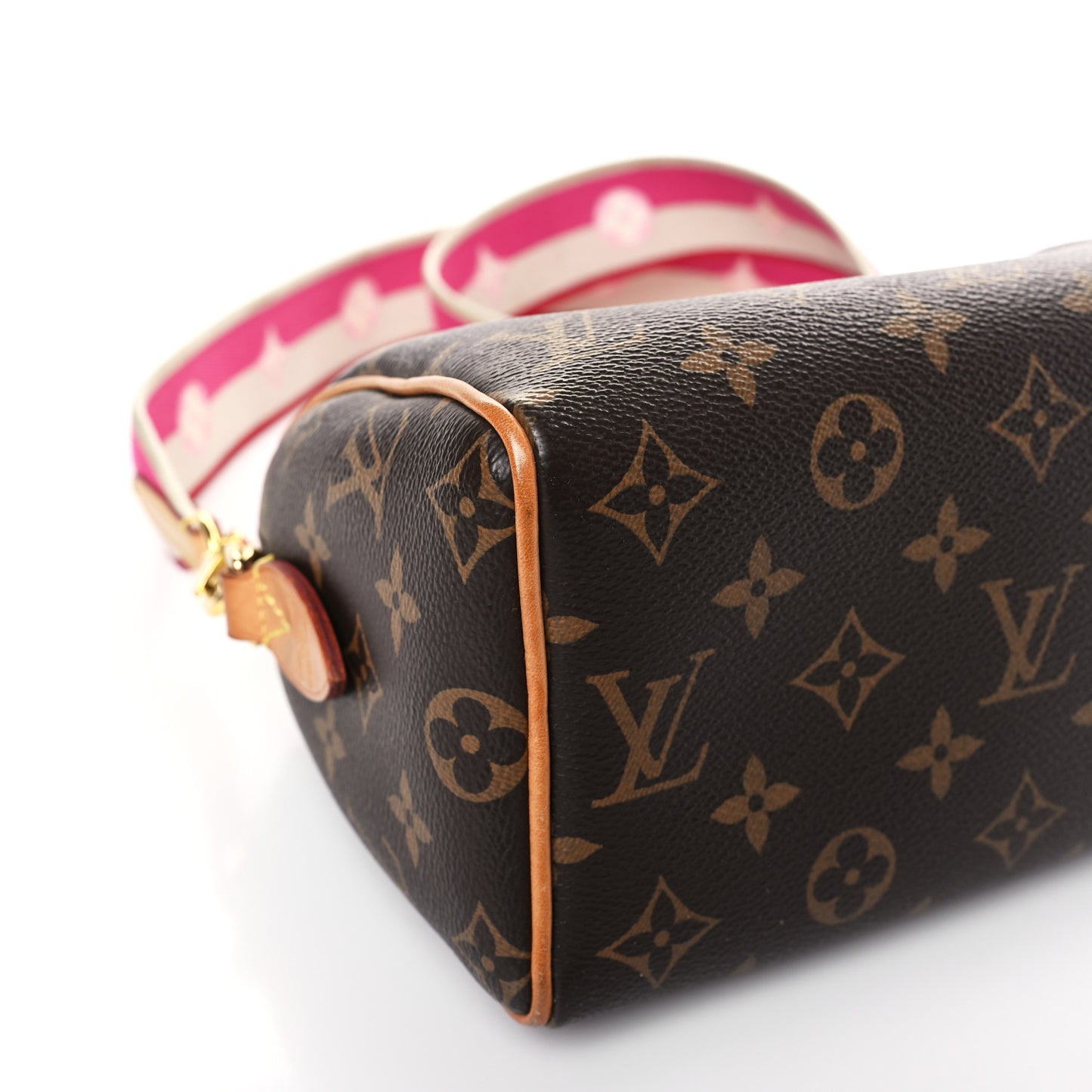 Monogram Speedy Bandouliere 20 Fuchsia