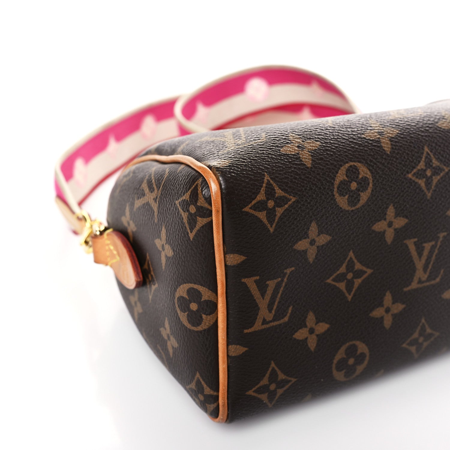 Louis Vuitton Monogram Speedy Bandouliere 20 Fuchsia 7 of 10